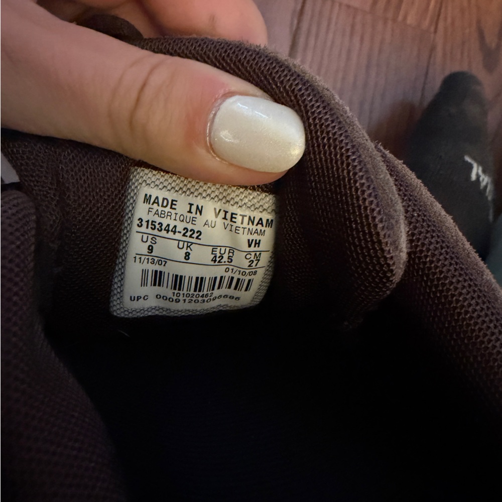 Vintage Nike T-Lite V nubuck 2007 Mocha Suede Tennis Shoes Size Men’s 9 - Picture 6 of 6